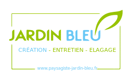 logo jardin bleu